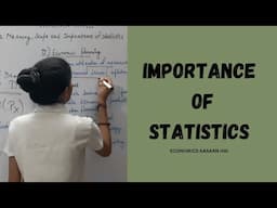 Importance of statistics | Government, economics, economic planning, business | #statistics #eco