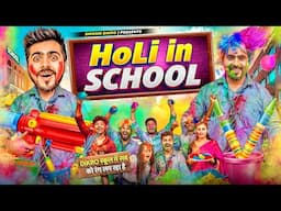 Holi In School || Shivam Dikro