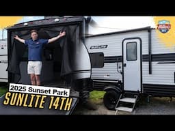 Is This the Perfect Trailer for the Trails? | 2025 Sunset Park Sunlite 14TH Full Tour