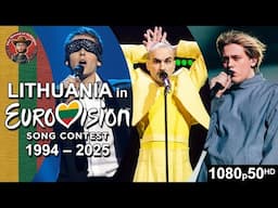 Lithuania 🇱🇹 in Eurovision Song Contest (1994-2025)