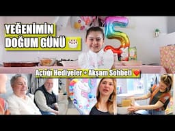 Yeğenimin 5 Yaş Günü! 🎂 Hediye Maratonu + Akşam Yemeği Sohbeti