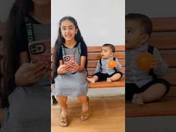 Rishabh ka new football ⚽️🤪 #shorts #samayranarula #siblings