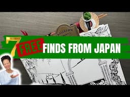 7 FREE Things to Use in Your SCRAPBOOKS & JUNK JOURNALS | From Japan!
