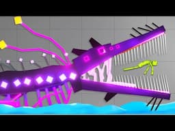 INSANE NEW LARGEST Sea Monster EATS Ragdolls!