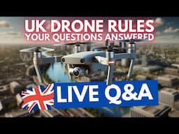 Where Can YOU Fly Your DRONE? LIVE Q&A!