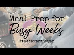 Family Meal Prep for the Week | Easy Mix & Match Dinners for Busy Weeknights