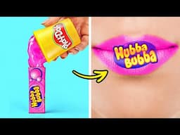 GENIUS WAYS TO SNEAK FOOD | Clever Food and School Hacks by 123 GO! Series