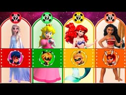 What's REALLY Happening When Disney Princesses Become Superheroes MIRACULOUS?