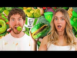 We Only Ate "HEALTHY" Fast Food For A Day!
