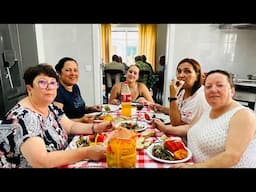 Almoço em Família Sardinhas Grelhadas Receita de Massinha,Dip,Molho Verde e ouvir a maluca da Irmã