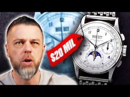The MOST EXPENSIVE Wristwatch Ever! The $20M Patek Philippe 1518