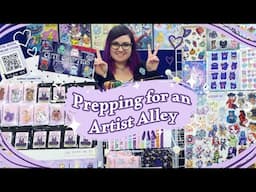 Preparing & Planning for a big Artist Alley  ✨ Studio Vlog 10