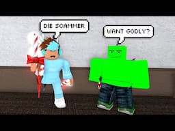 He Tried to SCAM My RAREST GODLIES, So I PRANKED Him... (Murder Mystery 2)
