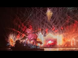 4K Wielka Parada Smoków 2025 KRAKOW | Dragons Parade on river | Electronic music, fireworks & opera!