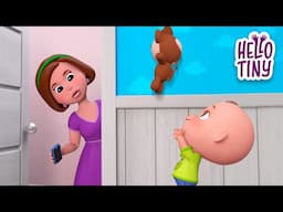 Five Little Monkeys 🐒 | Kids Songs and Nursery Rhymes | Hello Tiny