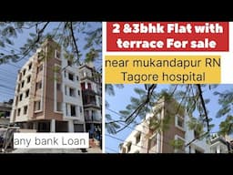 3 BHK flat for sale in mukunda pur near em bypass||Flat for sale near metro and bypass