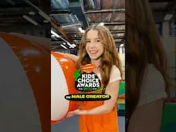 Anna McNulty reveals KCA noms for FAV MALE CREATOR 🤸‍♀️🥨 | #shorts