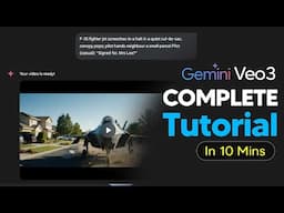 Veo 3 Tutorial - How To Use Googles Veo 3 (Complete Guide)