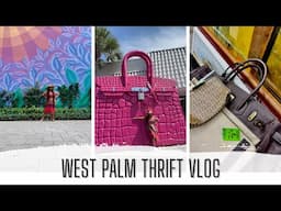 West Palm Thrifting Trip: The Heat was Real, But so was the Gem!
