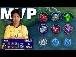 THANK YOU ONIC "MVP" KELRA FOR THIS NEW ITEM BUILD & EMBLEM FOR SELENA (MUST TRY) | MLBB
