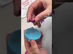 How to easily embed posts on the back of a clay earring #polymerclayearring #claycraft