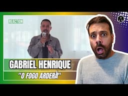 GABRIEL HENRIQUE - "O Fogo Arderá" | REACTION | A HEAVENLY VOICE! 👼