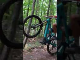 Love the feel of the Yeti MTe suspension design! 6 bar feels awesome!