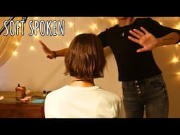 Soft spoken ASMR face care and hair brushing with Elisabeth