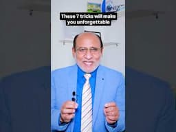 7 tricks to make you unforgettable! #eduvision #tricks #communication #