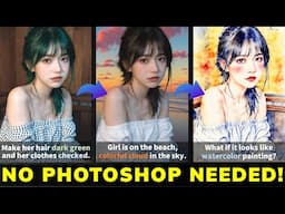 Edit ANY Photo With TEXT (Free Open-Source AI Tools!)