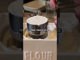 How to Properly Measure Flour on a Scale