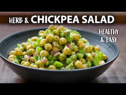 CHICKPEA SALAD Recipe | Easy Vegetarian and Vegan Meals | Chickpea Recipes