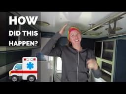 We wanted a New RV, but got an Old Ambulance…