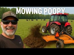 Farmer Mows his MANURE?  I wish I'd learned this YEARS AGO!