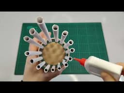 You Can Make Easy and Economical Appliques from Waste Paper