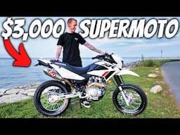 I Built My Dream BUDGET SUPERMOTO In 4 Days! (Honda XR150L)