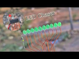 Only 5 Minutes to Build an Amazing LED Chaser Light! 🚀✨ | Quick DIY LED Project