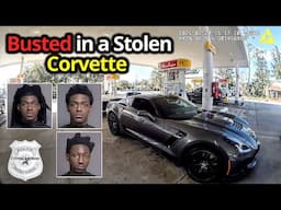 Teens in a Stolen Corvette Spark Wild Police Chase