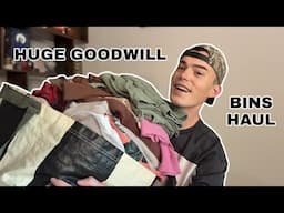 HUGE Goodwill Bins Thrift Haul to Resell on eBay and Poshmark!