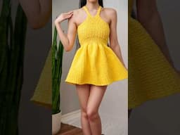 How to Crochet a Star Stitch Sundress in 5 Easy Steps
