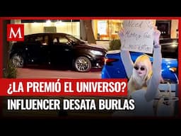 Polémico video: influencer pide dinero en las calles de Polanco