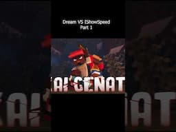 Dream VS IShowSpeed Part 1 #shorts #ishowspeed #dream #minecraft #animation #fight