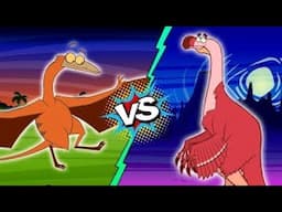 Dinosaur Fighting 🦖 Sordes v/s Nothronychus | Dinosaur Cartoon For Kids | Educational Videos