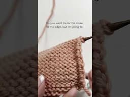 Knit*Minute - Weaving Ends