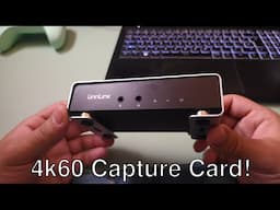 Unnlink 4K 60fps Video Capture Card USB C 3.1 HDMI 2K 120Fps - Review!