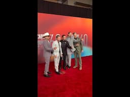 The Backstreet Boys On the ACM Awards Red Carpet