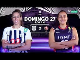 🔴ALIANZA LIMA VS SAN MARTÍN #ENVIVO | SEMIFINALES IDA | LIGA PERUANA DE VÓLEY 24/25 👋🏐🏆