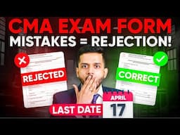 🚨 MOST IMPORTANT Update | ✅ Correct Exam Form for June 2025 | Last Date 17 April 2025 – ACT NOW! 🔥