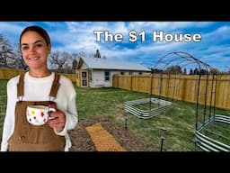 My $1 House: Garden, Doors, & Coffee (Week 36)