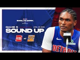 Game 5 Post-Game Press Conference: Ausar Thompson | Pistons vs Knicks | 04.29.25
